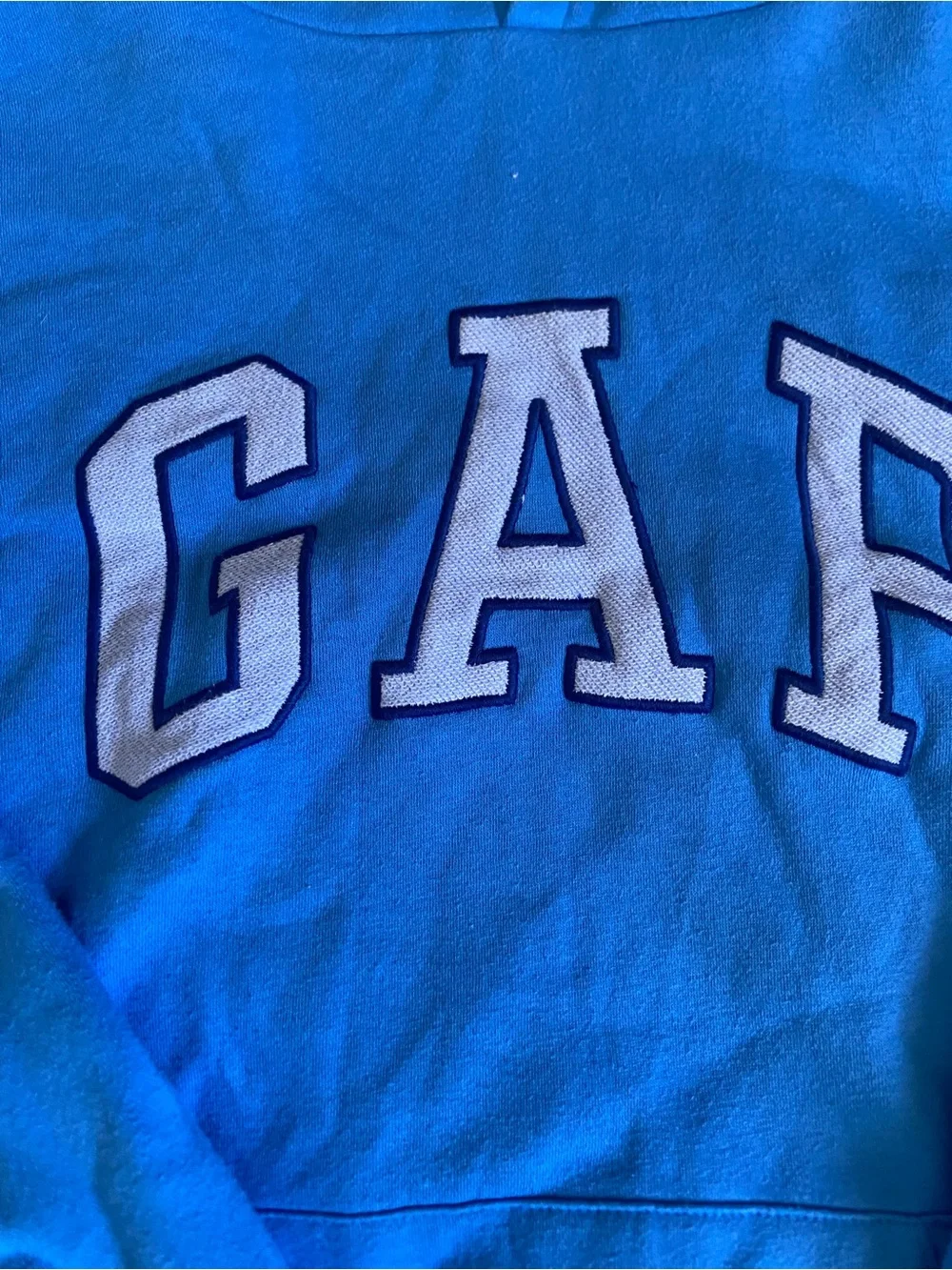 GAP Kids Bright Blue Hooded Pullover